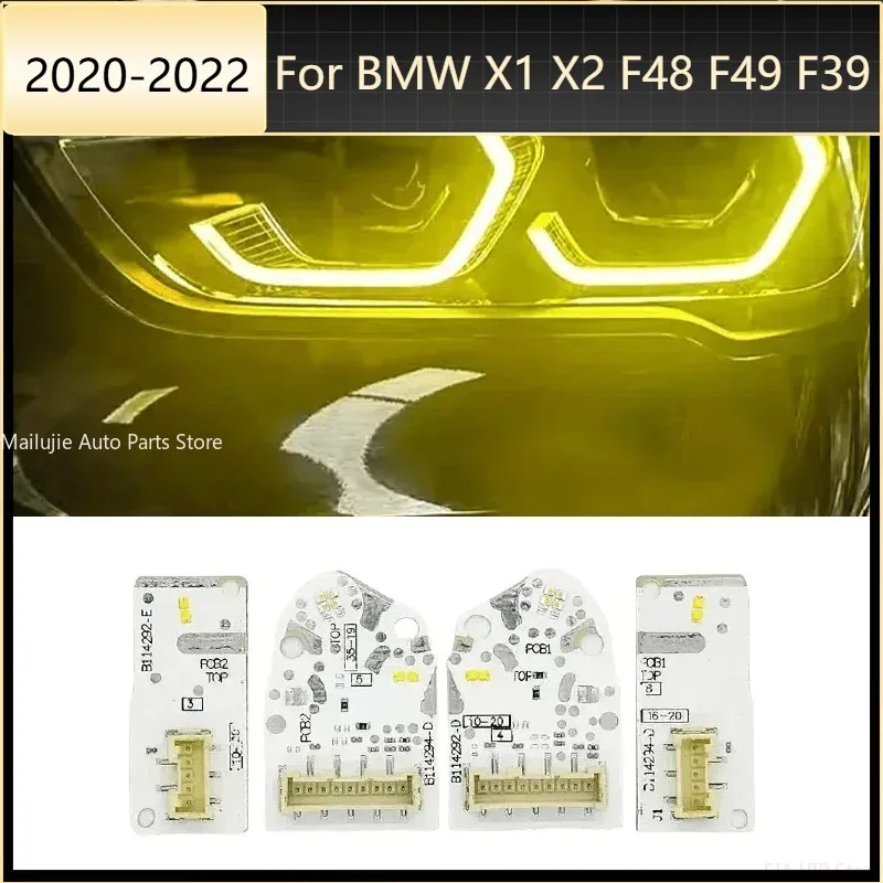 63119477821 63119477822 63119477835 63119477836 Yellow LED Angel Eye Chip DRL Module For 2020-2022 BMW X1 X2 F48 F49 F39
63119477821 63119477822 63119477835 63119477836 Yellow LED Angel Eye Chip DRL Module For 2020-2022 BMW X1 X2 F48 F49 F39