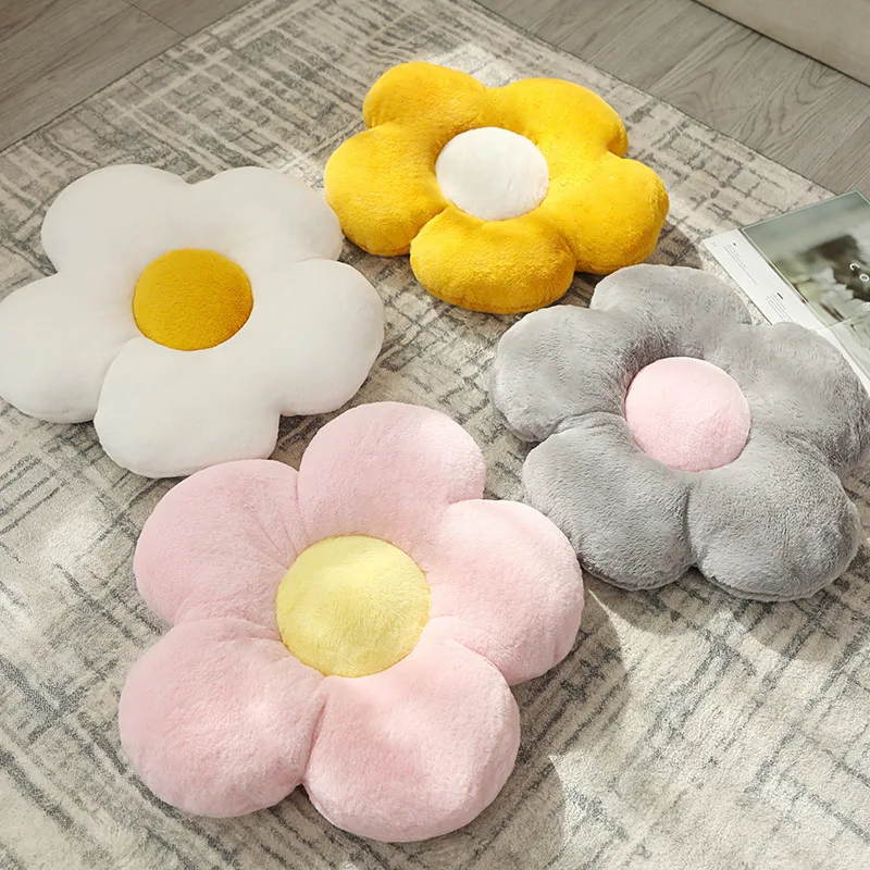 Cute Flower Seat Cushion Sun Petal Throw Pillow Office Cushion Student Chair Fart Cushion Bedroom Floor Mat Home Decoration
Cute Flower Seat Cushion Sun Petal Throw Pillow Office Cushion Student Chair Fart Cushion Bedroom Floor Mat Home Decoration