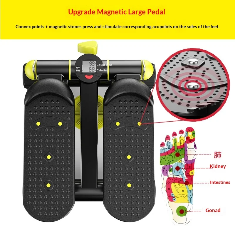 Stepper Machine Home Fitness Equipment Silent Hydraulic Climbing Machine Weight Loss Gadget Mini Foot Stepper Leg Slimming
Stepper Machine Home Fitness Equipment Silent Hydraulic Climbing Machine Weight Loss Gadget Mini Foot Stepper Leg Slimming