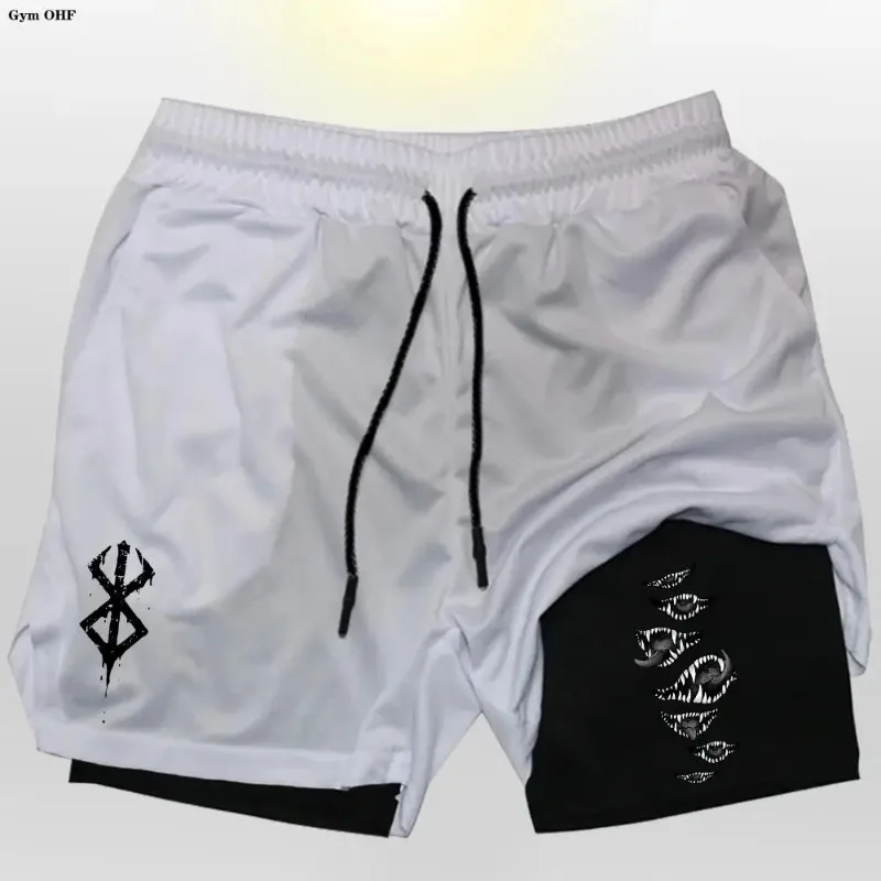 New Men Fitness Training Tights Shorts Berserk Guts Print Summer 2in1 Mesh Quick Dry Beach Casual Jogging Running Sports
New Men Fitness Training Tights Shorts Berserk Guts Print Summer 2in1 Mesh Quick Dry Beach Casual Jogging Running Sports