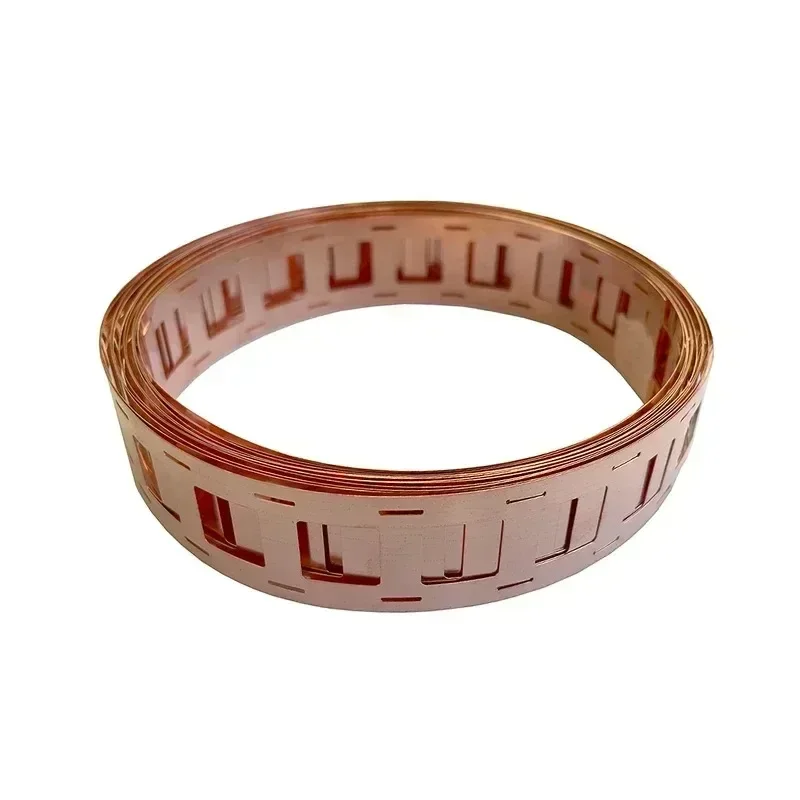 Premium 2M/Roll Copper Strip 2P for 18650 Li-ion Battery Pack, Copper Battery Accessories, Size 0.20x27/25.5mm
Premium 2M/Roll Copper Strip 2P for 18650 Li-ion Battery Pack, Copper Battery Accessories, Size 0.20x27/25.5mm