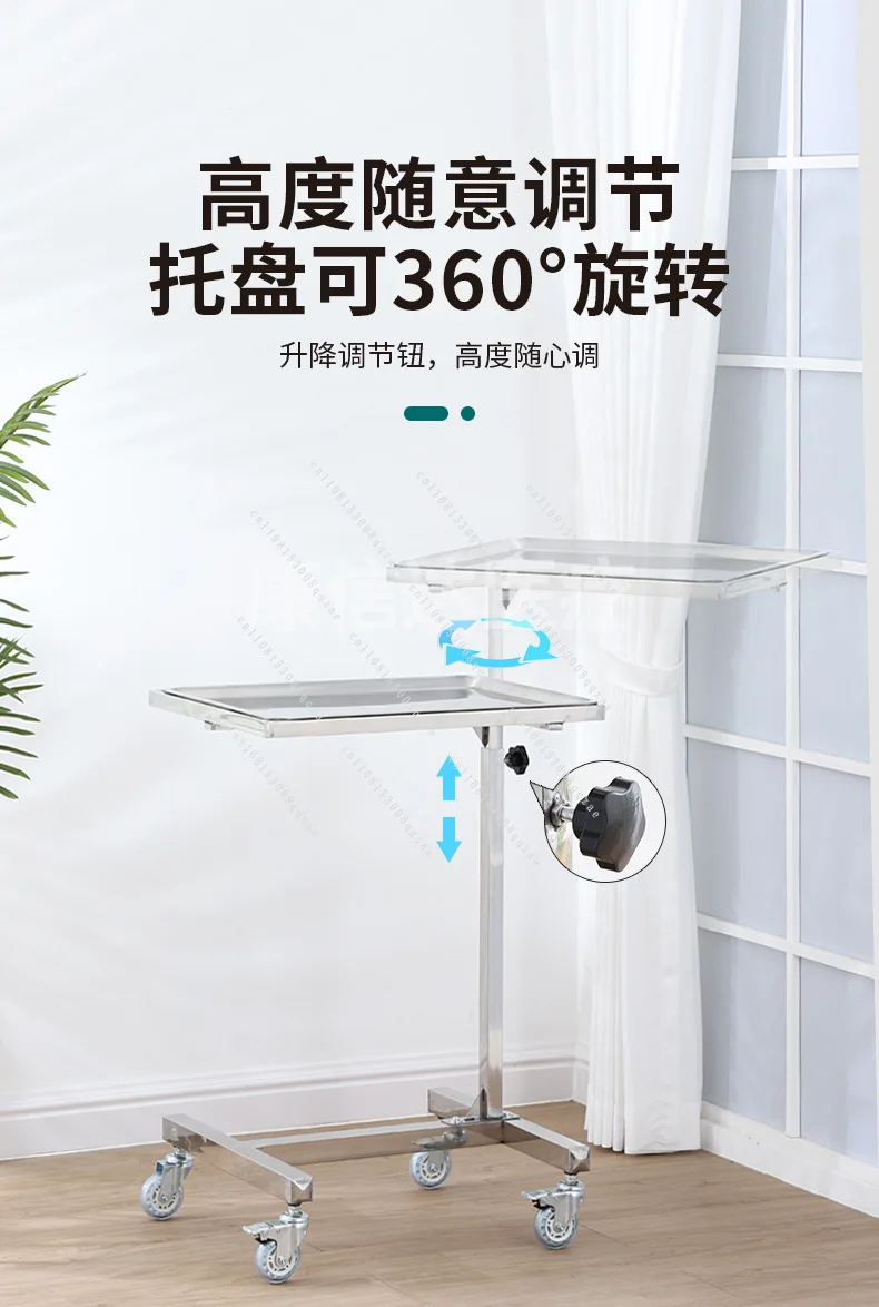 High-Quality Pet Carrier Stainless Steel Medical Trolley Vet Hospital Operation Trolley Stainless Steel Vet
High-Quality Pet Carrier Stainless Steel Medical Trolley Vet Hospital Operation Trolley Stainless Steel Vet