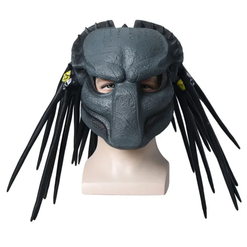 Takerlama Alien Mask Antenna Cosplay Full Face Latex Masks CS Game Helmet Halloween Adults Party Props
Takerlama Alien Mask Antenna Cosplay Full Face Latex Masks CS Game Helmet Halloween Adults Party Props
