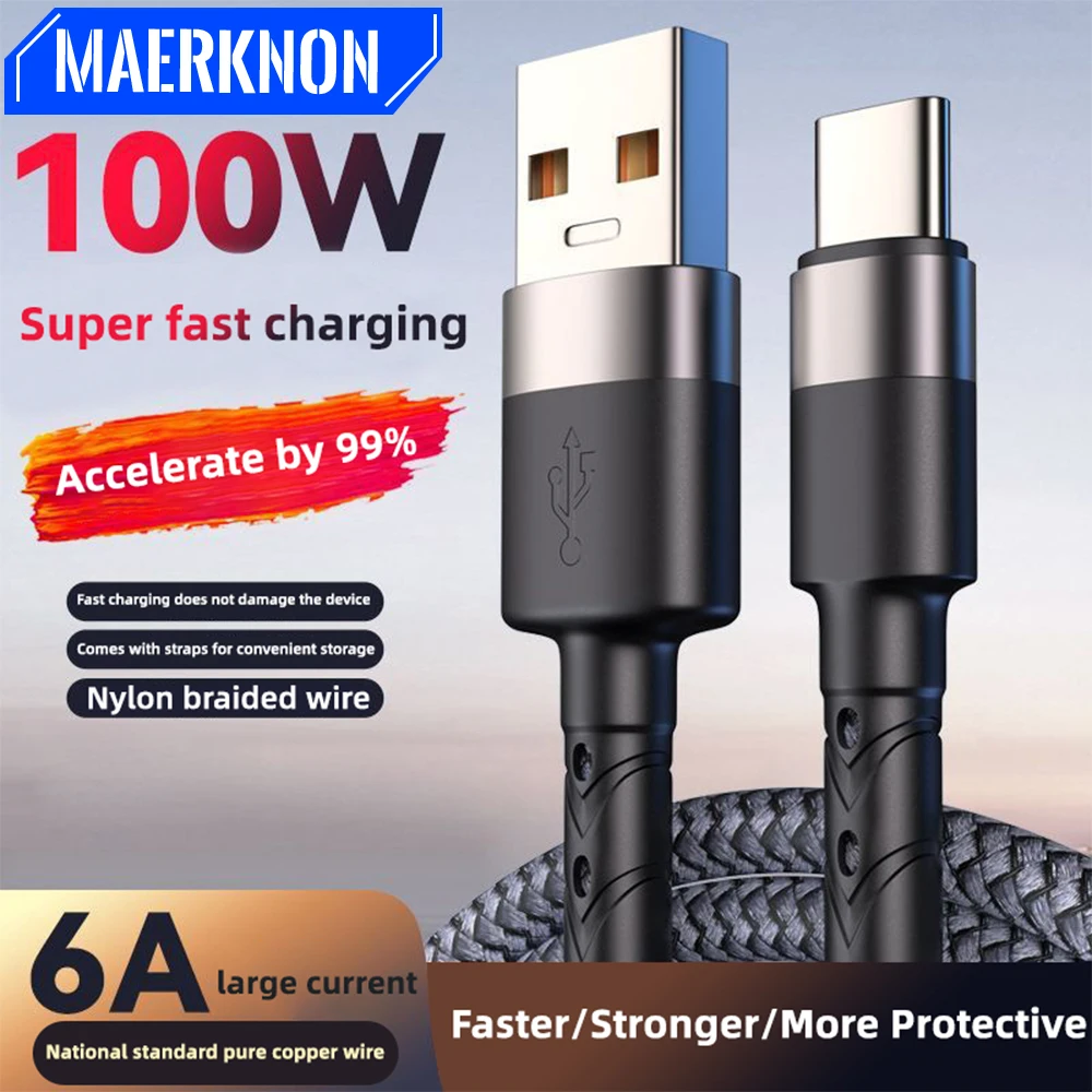 PD 100W 6A USB A To Type C Cable Fast Charging for Xiaomi Samsung Huawei OPPO 6A USB C Data Cord TypeC Cable
PD 100W 6A USB A To Type C Cable Fast Charging for Xiaomi Samsung Huawei OPPO 6A USB C Data Cord TypeC Cable