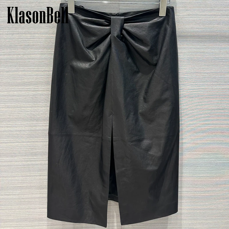 4.17 KlasonBell Temperament Elegant 100% Sheepskin Skirt Women Clothes Ruched Waist Slim Design Split Midi Skirt
4.17 KlasonBell Temperament Elegant 100% Sheepskin Skirt Women Clothes Ruched Waist Slim Design Split Midi Skirt