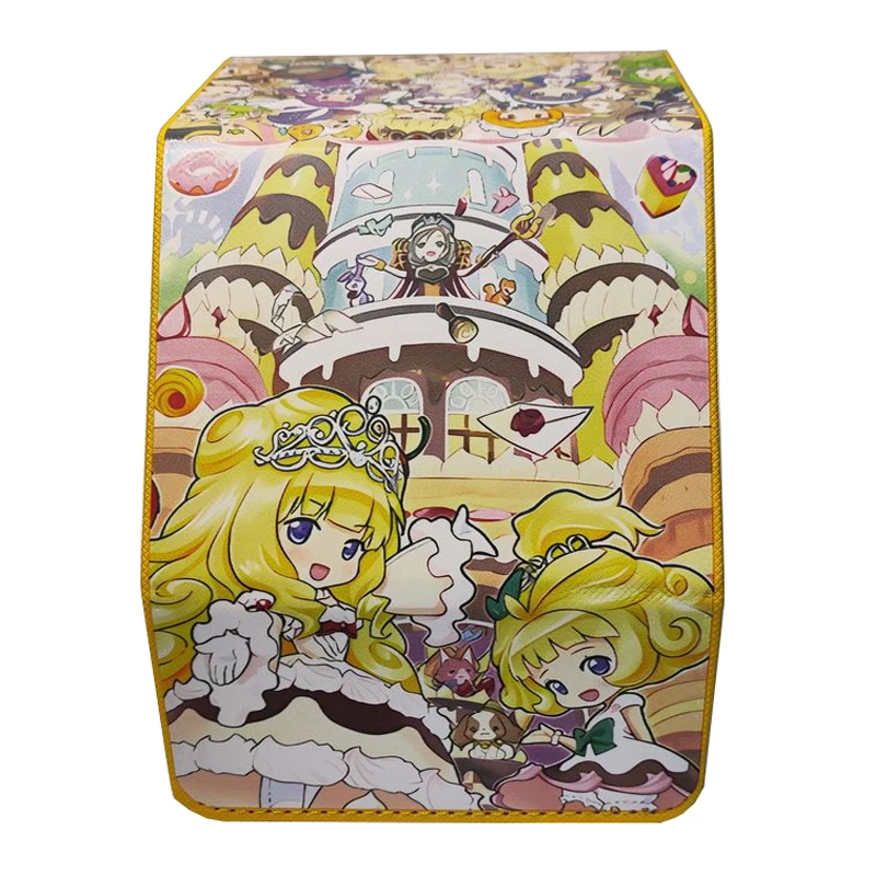 Yu-Gi-Oh! Madolche Petingcessoeur PTCG WS DIY Large Capacity Leather Card Box Thickened Anime Game Collection Card Storage Box
Yu-Gi-Oh! Madolche Petingcessoeur PTCG WS DIY Large Capacity Leather Card Box Thickened Anime Game Collection Card Storage Box