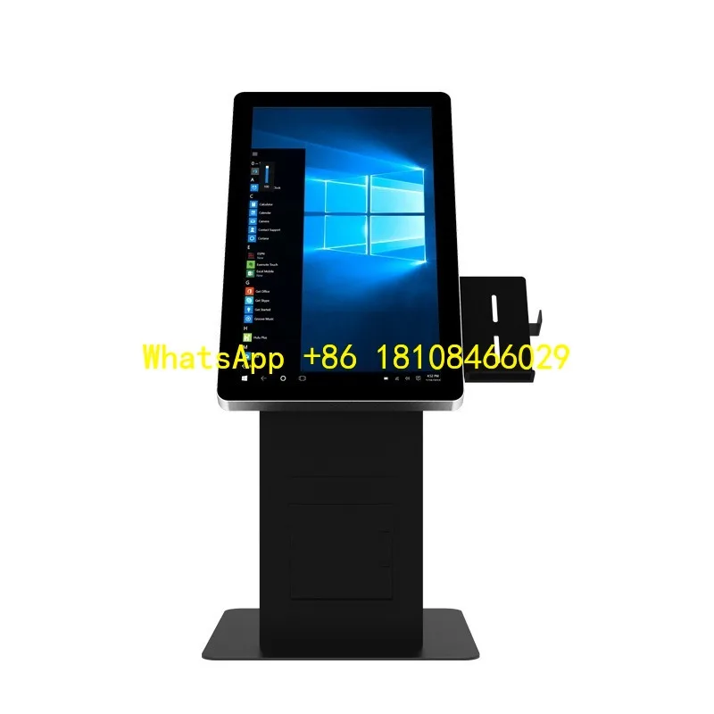 Reader Number Pickup Machine for Payment Kiosks 15.6-Inch Self-Service Desktop Kiosk with Integrated Receipt Printer QR Code
Reader Number Pickup Machine for Payment Kiosks 15.6-Inch Self-Service Desktop Kiosk with Integrated Receipt Printer QR Code