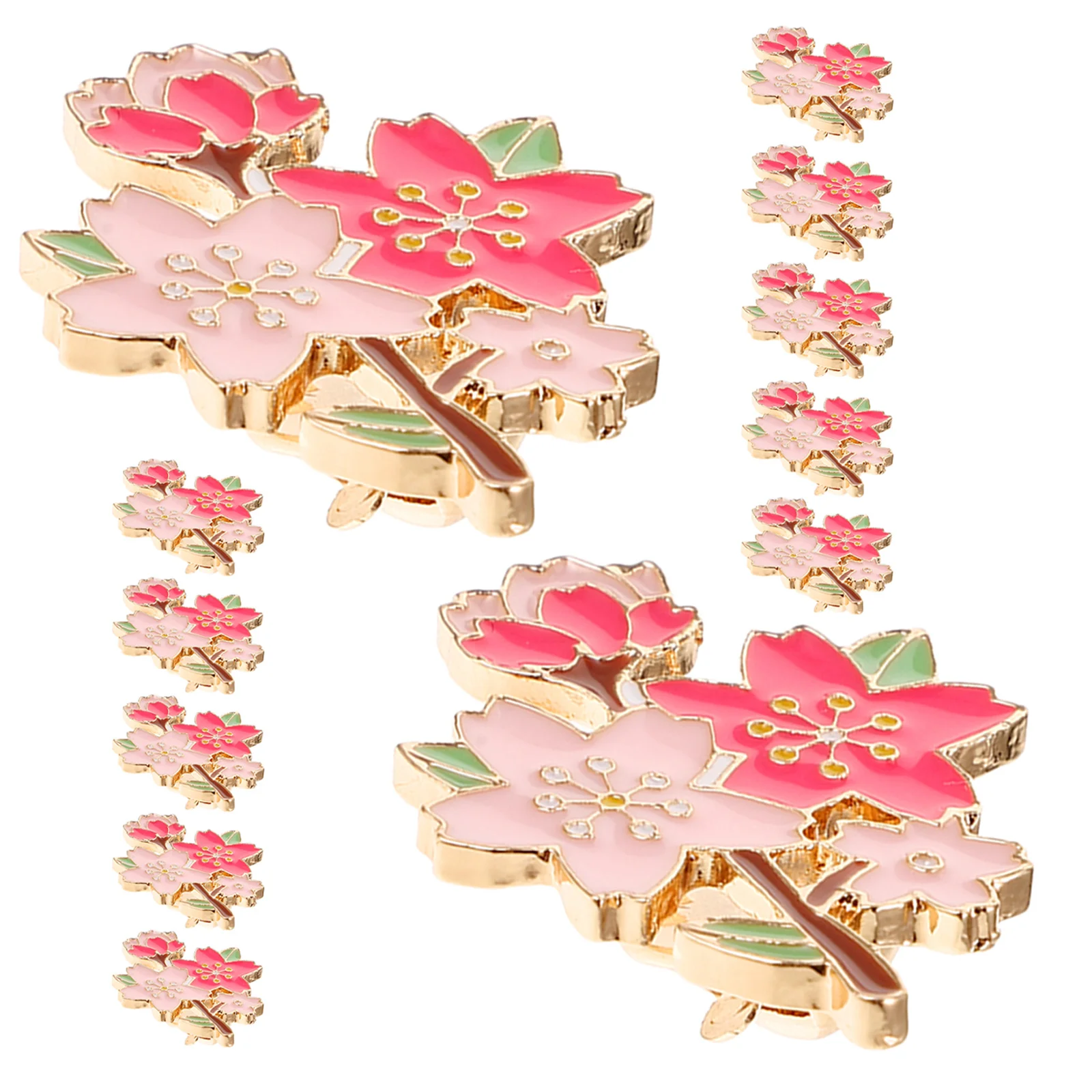 12 pcs Cherry Blossom Pin Brooch Enamel Flower Lapel Pins For Women Spring Jewelry Gift Decorative Badge For Clothes Bags Hats
12 pcs Cherry Blossom Pin Brooch Enamel Flower Lapel Pins For Women Spring Jewelry Gift Decorative Badge For Clothes Bags Hats