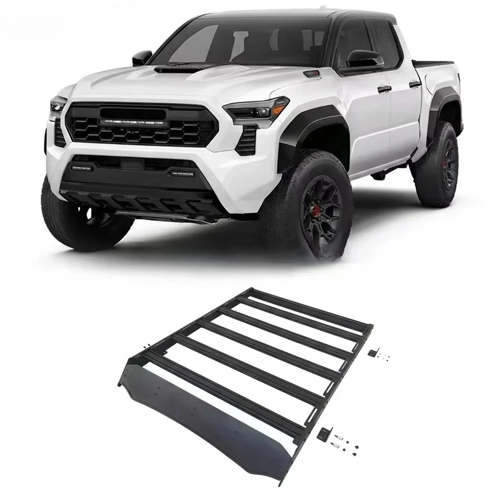Latest Models 4x4 Car Parts Black Aluminum Alloy Roof Rack
Latest Models 4x4 Car Parts Black Aluminum Alloy Roof Rack