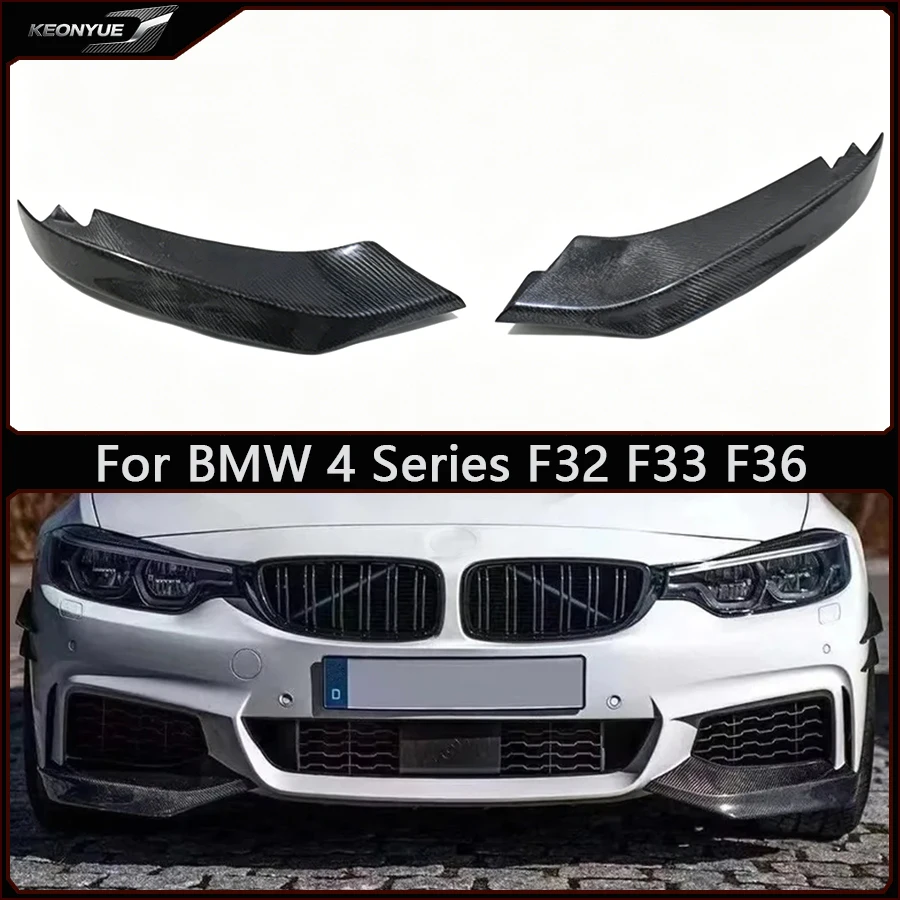 For BMW 4 series F32 F33 F36 Carbon Fiber wrap angle Car Front Bumper Splitter Corner Trim Cover Front Chin Car Accessories
For BMW 4 series F32 F33 F36 Carbon Fiber wrap angle Car Front Bumper Splitter Corner Trim Cover Front Chin Car Accessories