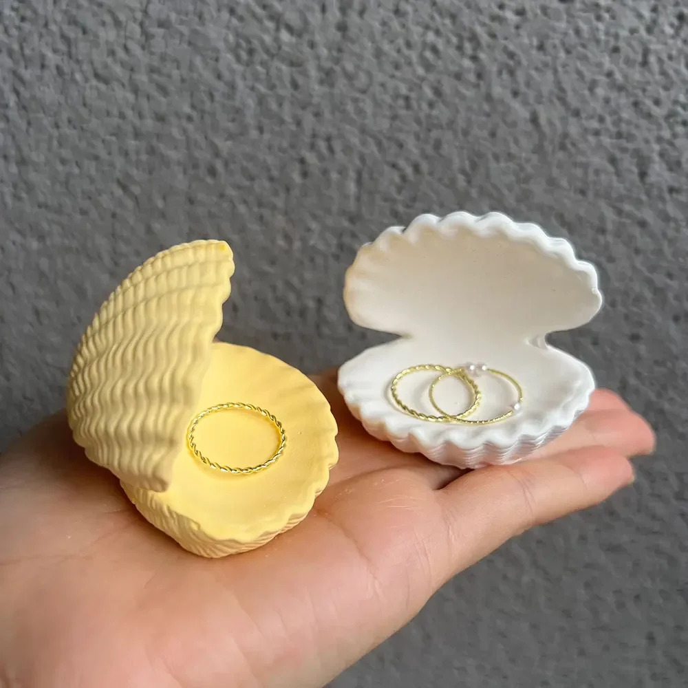 Scallop Shape Jewelry Storage Dish Mold Shell Earrings Ring Display Plaster Tray Resin Clay Mold DIY Home Decor Supplies Molds
Scallop Shape Jewelry Storage Dish Mold Shell Earrings Ring Display Plaster Tray Resin Clay Mold DIY Home Decor Supplies Molds