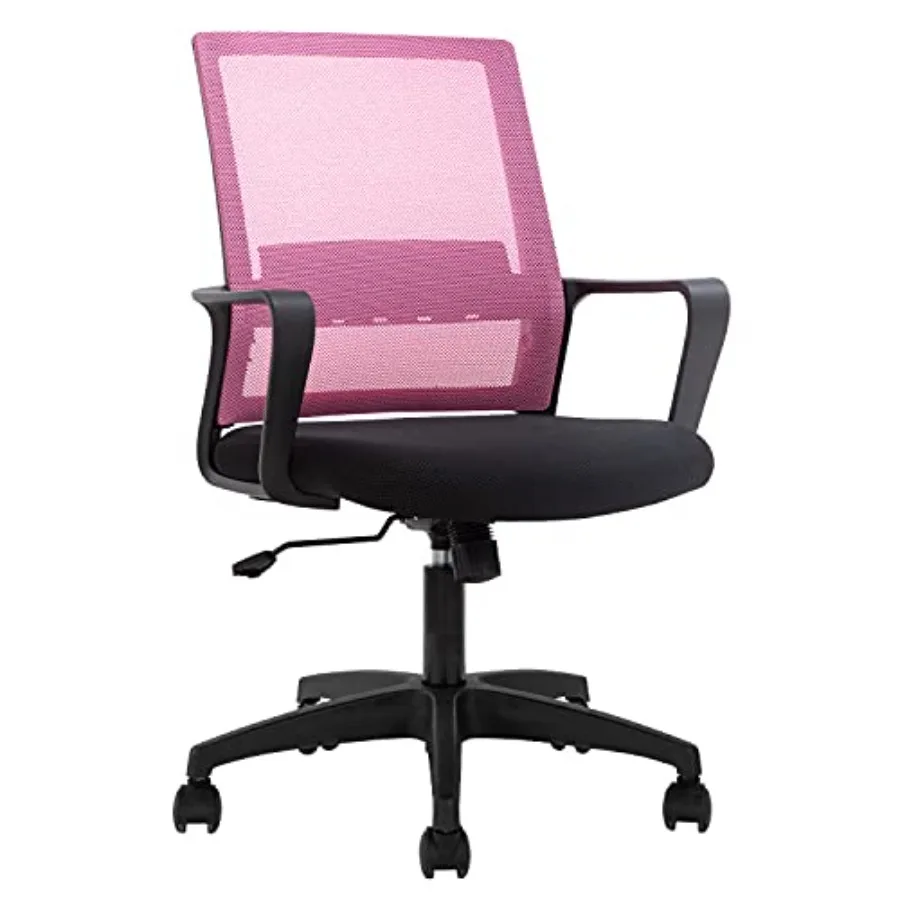 Office Chair Ergonomic Chair Mid Back Mesh Desk Chair Adjustable Height Swivel Mesh Chair Computer Chair with Armrest Lumbar Su
Office Chair Ergonomic Chair Mid Back Mesh Desk Chair Adjustable Height Swivel Mesh Chair Computer Chair with Armrest Lumbar Su