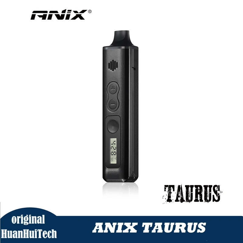 Оригинальный вапорайзер ANIX Taurus для сухих трав, керамическая камера, аккумулятор 1300 мАч, ЖК-экран, ручка-вейп с регулируемой температурой
Оригинальный вапорайзер ANIX Taurus для сухих трав, керамическая камера, аккумулятор 1300 мАч, ЖК-экран, ручка-вейп с регулируемой температурой