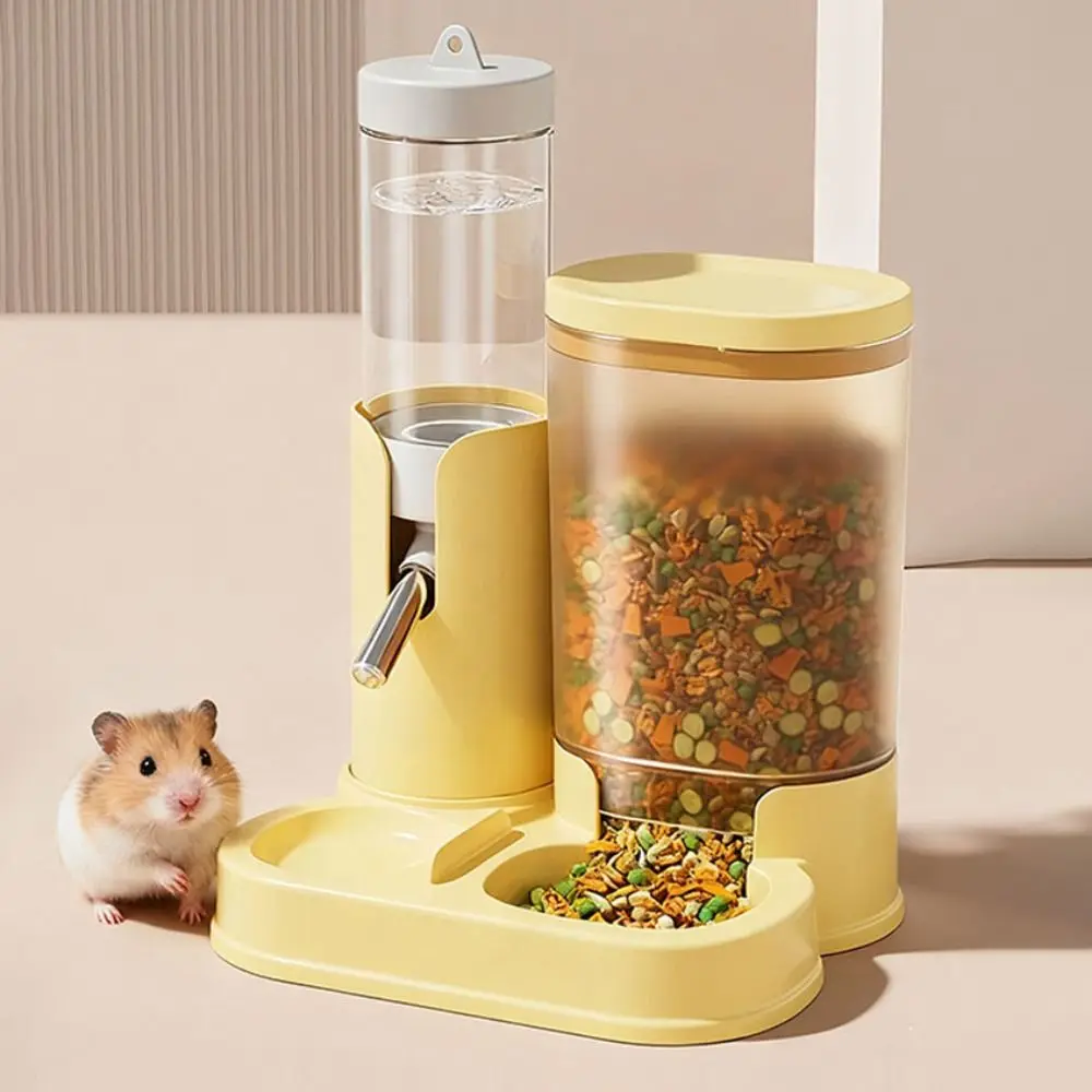 No Drip 2 in 1 Hamster Water Dispenser Automatic with Base Pet Auto Dispenser Leak-Proof Hamster Food Basin for Small Animal
No Drip 2 in 1 Hamster Water Dispenser Automatic with Base Pet Auto Dispenser Leak-Proof Hamster Food Basin for Small Animal