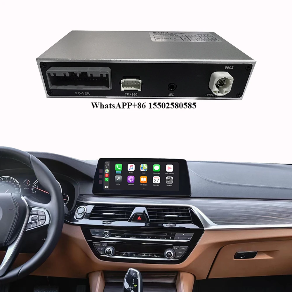 Dckloer Wireless CarPlay and Android Auto for X5 E70 CIC 2011-2013 6.5/8.8"/10.25" Display Mirrorlink Radio Media
Dckloer Wireless CarPlay and Android Auto for X5 E70 CIC 2011-2013 6.5/8.8"/10.25" Display Mirrorlink Radio Media