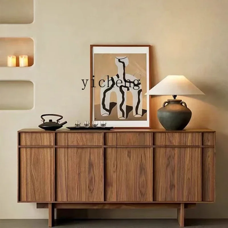 Solid Wood Sideboard Silent Style Living Room Bedroom Storage Side Cabinet Entrance Cabinet
Solid Wood Sideboard Silent Style Living Room Bedroom Storage Side Cabinet Entrance Cabinet