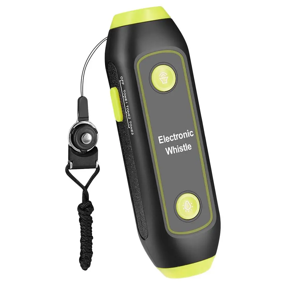 Electronic Whistle for Referees Teachers Loud 120-150dB Safety Handheld LED SOS Flashlight Camping Hiking Waterproof ABS
Electronic Whistle for Referees Teachers Loud 120-150dB Safety Handheld LED SOS Flashlight Camping Hiking Waterproof ABS