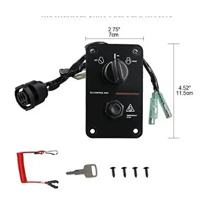 Tool PartsOff Board Engine Switch Marine Start Key Panel 704-82570-08-00
Tool PartsOff Board Engine Switch Marine Start Key Panel 704-82570-08-00