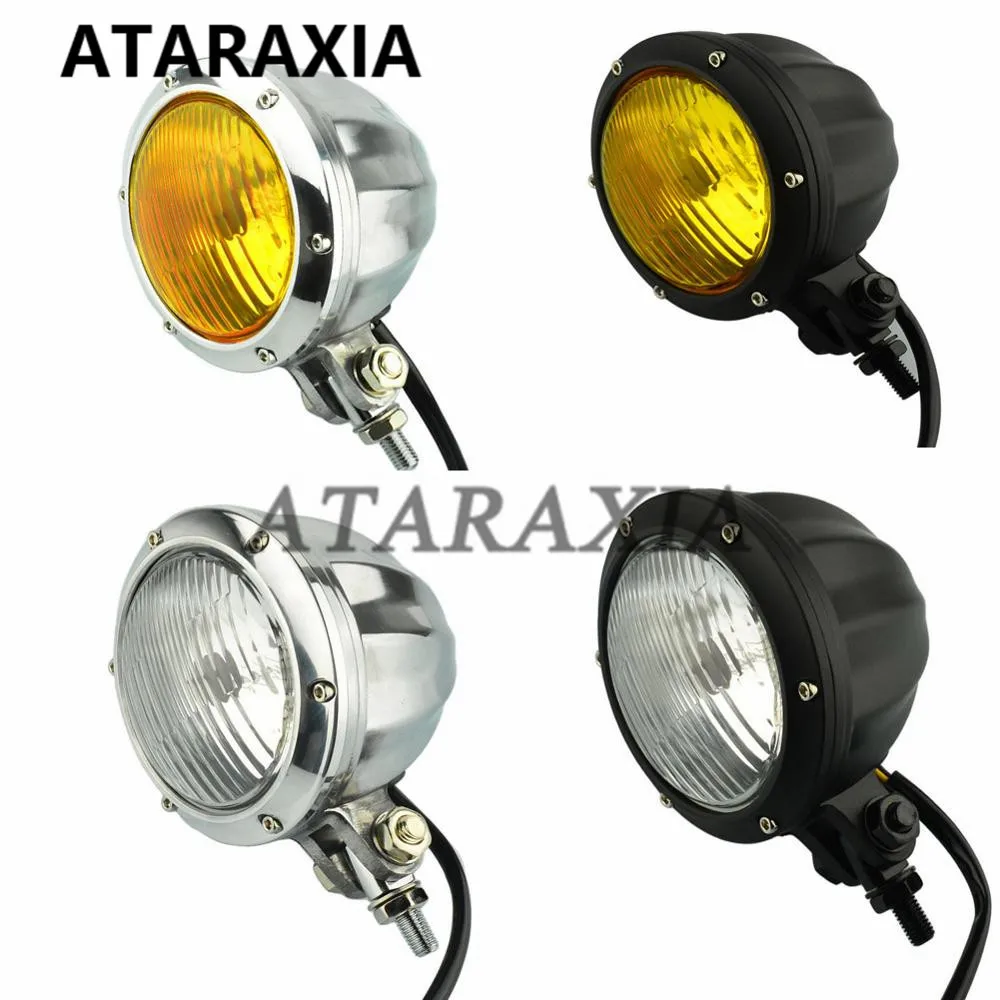 Motorcycle Retro Front Headlight Vintage Headlamp Cafe Racer H4 Halogen Bulb High/Low Beam Head Light For Harley Bobber Choppe
Motorcycle Retro Front Headlight Vintage Headlamp Cafe Racer H4 Halogen Bulb High/Low Beam Head Light For Harley Bobber Choppe