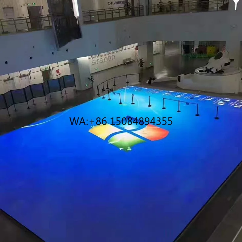 Ultra HD Splicing LED Interactive Screen Light-Up Dance Floor with Stars for Retail Stores and Wayfinding
Ultra HD Splicing LED Interactive Screen Light-Up Dance Floor with Stars for Retail Stores and Wayfinding