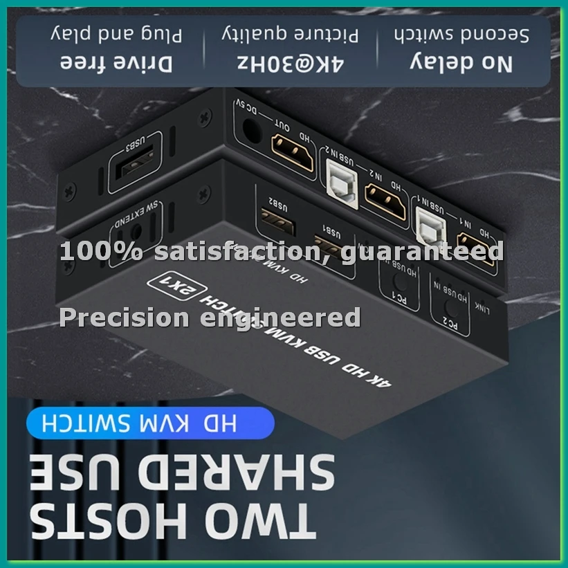 -Compatible USB KVM Switch with 3 Ports -Compatible Switch Splitter 4K 60HZ Desktop Controller Sharing Monitor-BCBW
-Compatible USB KVM Switch with 3 Ports -Compatible Switch Splitter 4K 60HZ Desktop Controller Sharing Monitor-BCBW