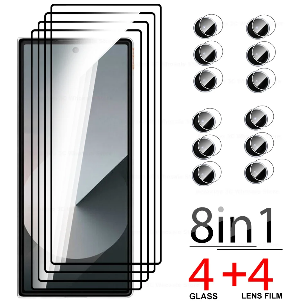 Защитное стекло для объектива камеры 8 в 1 для Samsung Galaxy Z Fold 6, черные края, закаленное стекло, задняя пленка Sumsung ZFold6 Fold6 ZFold 6
Защитное стекло для объектива камеры 8 в 1 для Samsung Galaxy Z Fold 6, черные края, закаленное стекло, задняя пленка Sumsung ZFold6 Fold6 ZFold 6