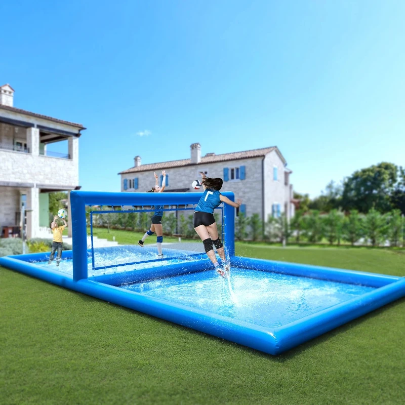 Inflatable Volleyball Court Outdoor Water Volleyball Pool for Sports Game Commercial Children's Playground
Inflatable Volleyball Court Outdoor Water Volleyball Pool for Sports Game Commercial Children's Playground