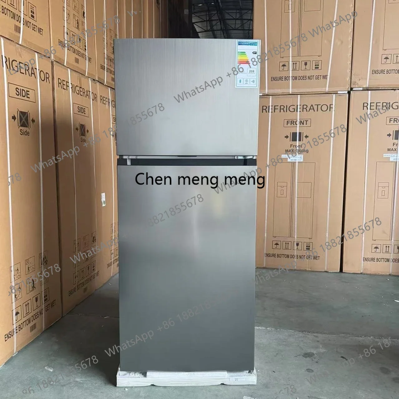 Новое поступление, двухдверный холодильник большой емкости с воздушным охлаждением и без мороз, серебристый, бытовой и коммерческий, преобразование частоты.
Новое поступление, двухдверный холодильник большой емкости с воздушным охлаждением и без мороз, серебристый, бытовой и коммерческий, преобразование частоты.