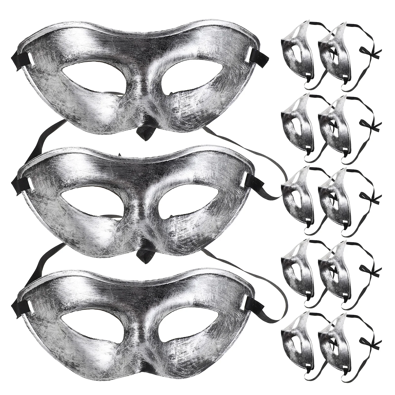 15pcs Masquerade Half Face Mask Halloween Vintage Venetian Carnival Prom Eye Mask For Men & Women Cosplay Costume Dancing Ball
15pcs Masquerade Half Face Mask Halloween Vintage Venetian Carnival Prom Eye Mask For Men & Women Cosplay Costume Dancing Ball