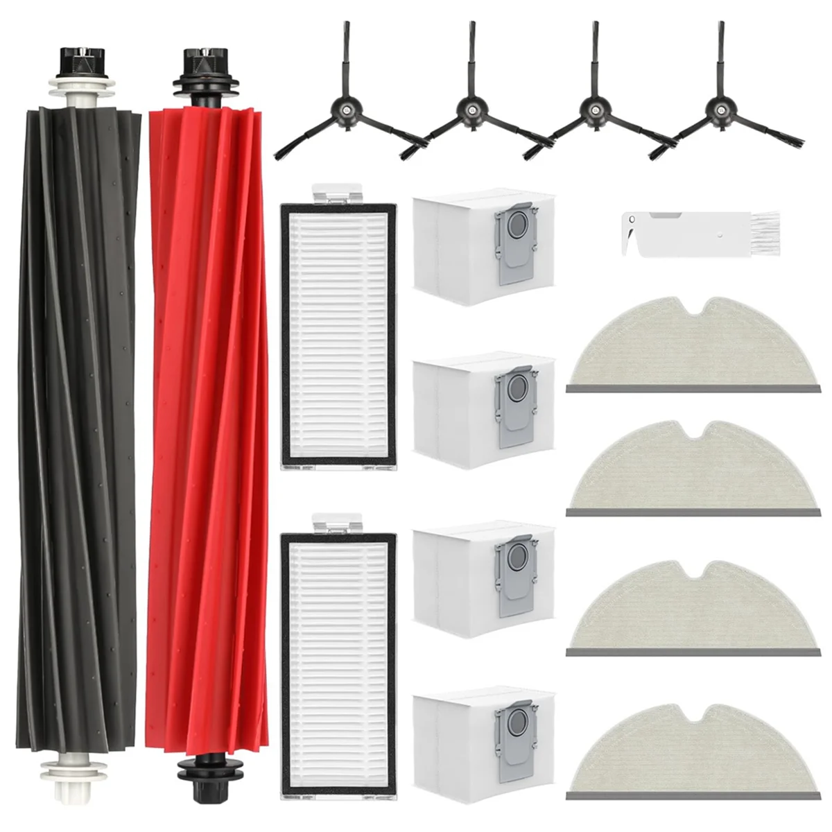 A58E-Accessories for Roborock Q5 Pro+ /Q5 Pro/ Q8 Max+ /Q8 Max Vacuum Cleaner, Main Brushes, HEPA Filters,Wipes,Dust Bags
A58E-Accessories for Roborock Q5 Pro+ /Q5 Pro/ Q8 Max+ /Q8 Max Vacuum Cleaner, Main Brushes, HEPA Filters,Wipes,Dust Bags