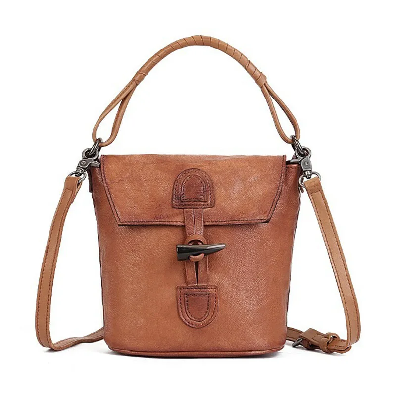 Women Crossbody Bag Luxury Designer Handbags Female Genuine Leather Rope Handle Ladies Shoulder Bags Casual Flap Bucket Handbag
Women Crossbody Bag Luxury Designer Handbags Female Genuine Leather Rope Handle Ladies Shoulder Bags Casual Flap Bucket Handbag