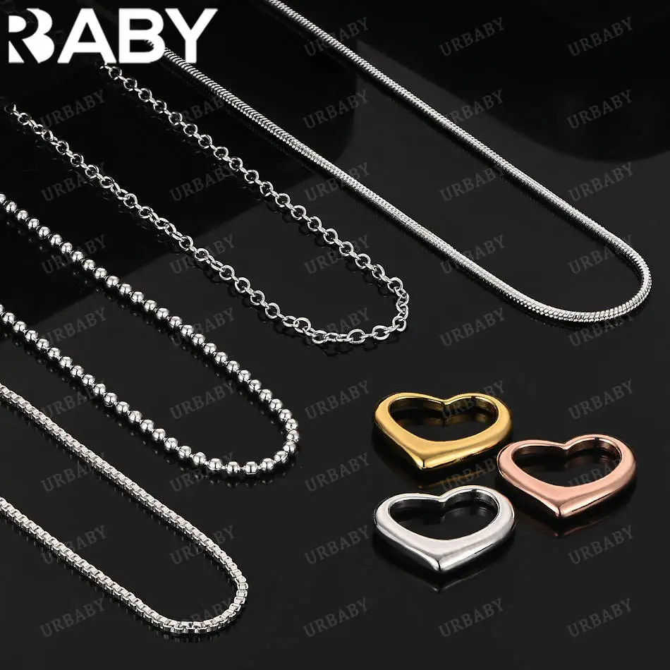 URBABY 40-75cm 925 Sterling Silver Triple Love Pendant Necklace For Women Men Creativity Gifts Street All-match Party
URBABY 40-75cm 925 Sterling Silver Triple Love Pendant Necklace For Women Men Creativity Gifts Street All-match Party
