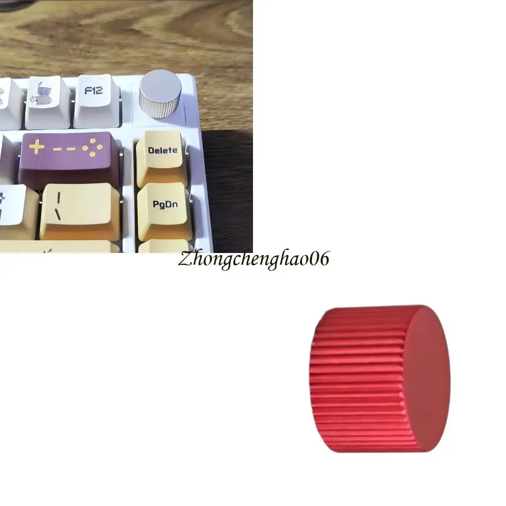 Metal Rotary Knob for D Shaft Half Shaft Mechanical Keyboards Ergonomic Aluminum Construction Tactiled Adjustment 601F
Metal Rotary Knob for D Shaft Half Shaft Mechanical Keyboards Ergonomic Aluminum Construction Tactiled Adjustment 601F