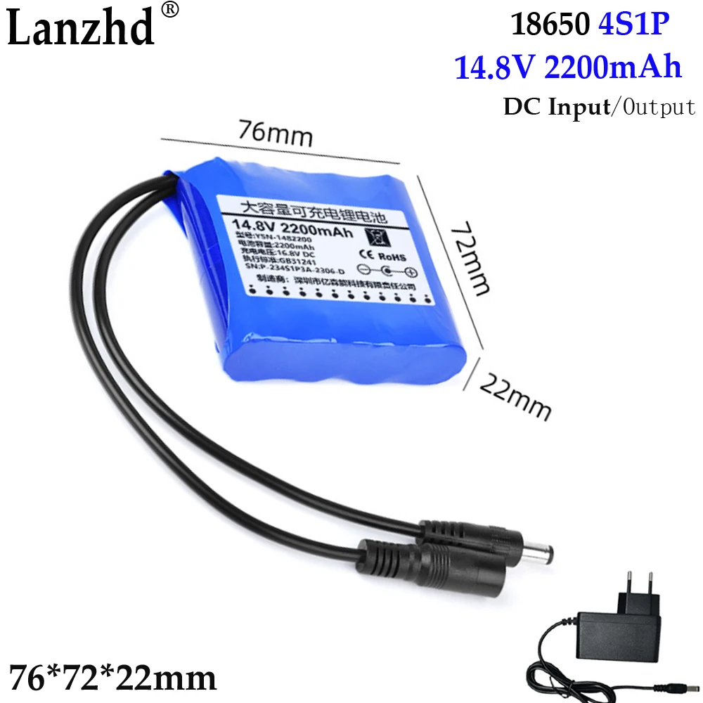 1-10pcs 14.8V 3A Li polymer pack For Audio drum mobile vacuum cleaner laptop computer heater intelligent electronic organ
1-10pcs 14.8V 3A Li polymer pack For Audio drum mobile vacuum cleaner laptop computer heater intelligent electronic organ