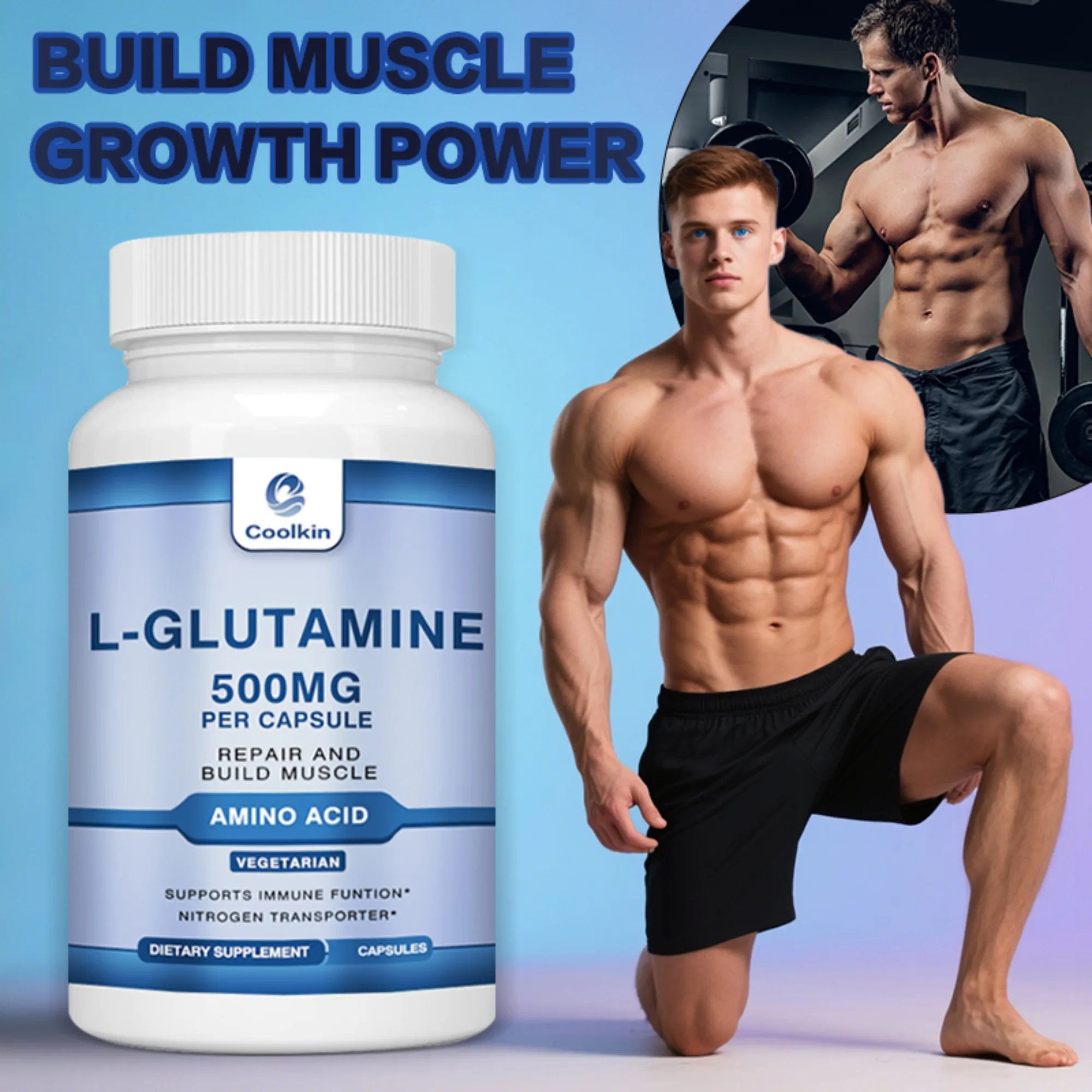 L-Glutamine 500 мг — способствует росту мышц и восстановлению, повышает иммунитет — 120 капсул
L-Glutamine 500 мг — способствует росту мышц и восстановлению, повышает иммунитет — 120 капсул