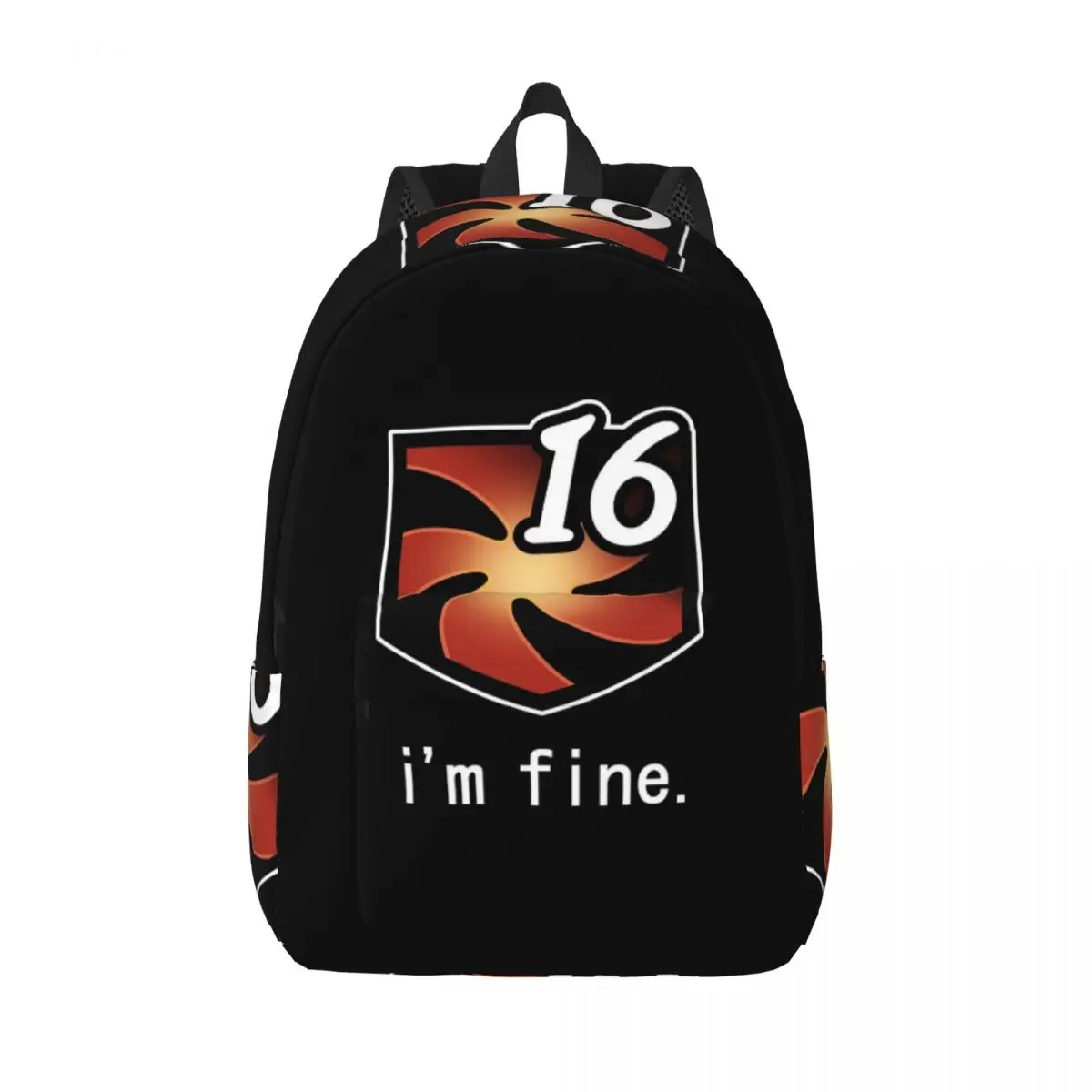 I'm Fine Vuln Stacks Student Backpack School Bag Hiking Travel Daypack for Men Women Bookbag Shoulder Bags
I'm Fine Vuln Stacks Student Backpack School Bag Hiking Travel Daypack for Men Women Bookbag Shoulder Bags