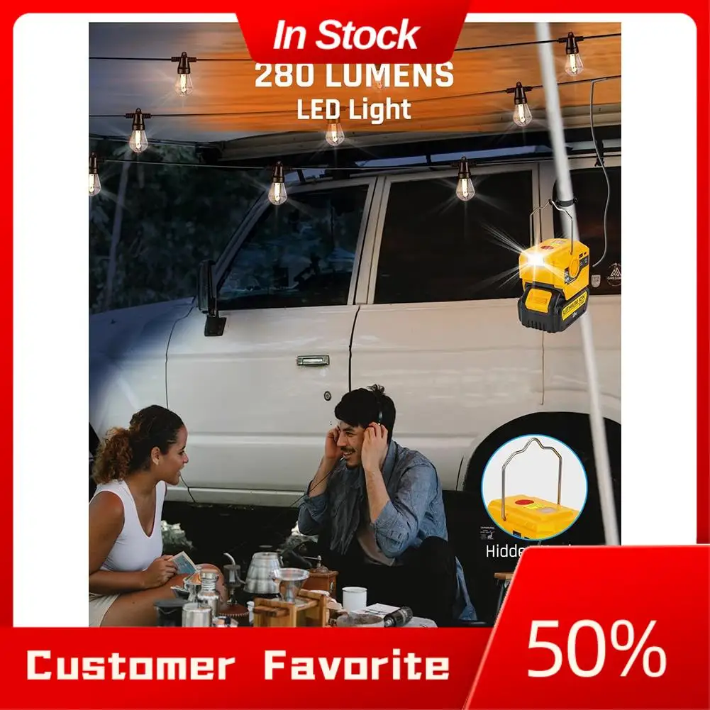 AT03 Top 200W Power Inverter For 20V Li- Battery To AC 120V With 280Lumen LED Work Light Durable
AT03 Top 200W Power Inverter For 20V Li- Battery To AC 120V With 280Lumen LED Work Light Durable