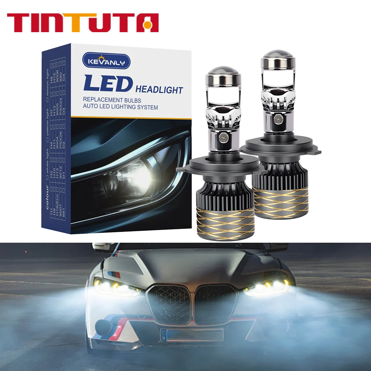 H4 H11 LED Headlight 30W Canbus Fog Light 12V Hi/Lo Beam Light Super Bright Daytime Running Light 6000K A80 Lens Car Accessories
H4 H11 LED Headlight 30W Canbus Fog Light 12V Hi/Lo Beam Light Super Bright Daytime Running Light 6000K A80 Lens Car Accessories
