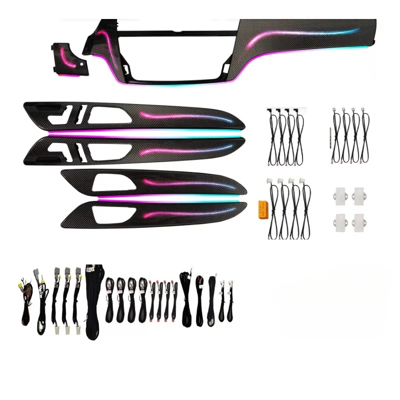 Hot-selling 64 Colors Carbon Fiber Ambient Light for Mercedes Benz Ml/gl/gle/gls Car Interior Led Lighting Upgrade Accessories
Hot-selling 64 Colors Carbon Fiber Ambient Light for Mercedes Benz Ml/gl/gle/gls Car Interior Led Lighting Upgrade Accessories