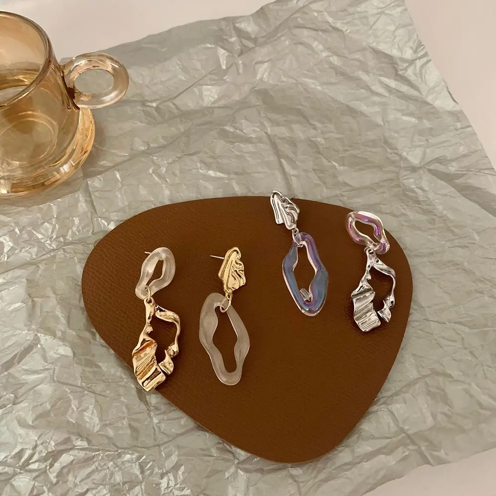 Personality Asymmetric Alloy Girls Female Fashion Jewelry Korean Style Earrings Women Drop Earrings Acrylic Dangle Earrings
Personality Asymmetric Alloy Girls Female Fashion Jewelry Korean Style Earrings Women Drop Earrings Acrylic Dangle Earrings