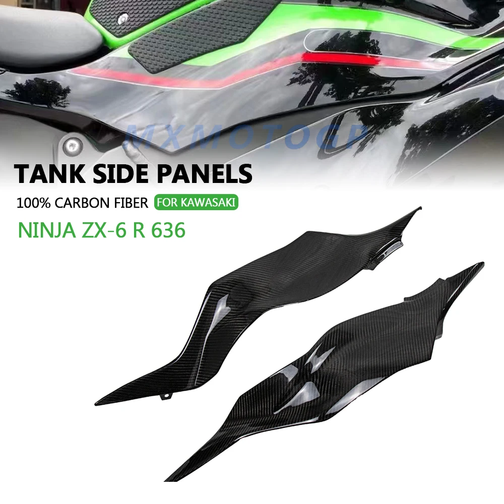 Для Kawasaki NINJA ZX-6 R 636 ZX6R 636 2019 2020 2024 2025 100% боковые панели из углеродного волокна Обтекатели аксессуары для мотоциклов
Для Kawasaki NINJA ZX-6 R 636 ZX6R 636 2019 2020 2024 2025 100% боковые панели из углеродного волокна Обтекатели аксессуары для мотоциклов