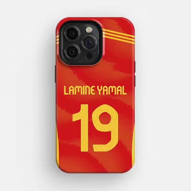Luxury Football Jersey Phone Case for iPhone 17 16 15 14 13 12 11 Air Pro Max X XS 7 8 Plus Glossy Film Hard PC Cover
Luxury Football Jersey Phone Case for iPhone 17 16 15 14 13 12 11 Air Pro Max X XS 7 8 Plus Glossy Film Hard PC Cover