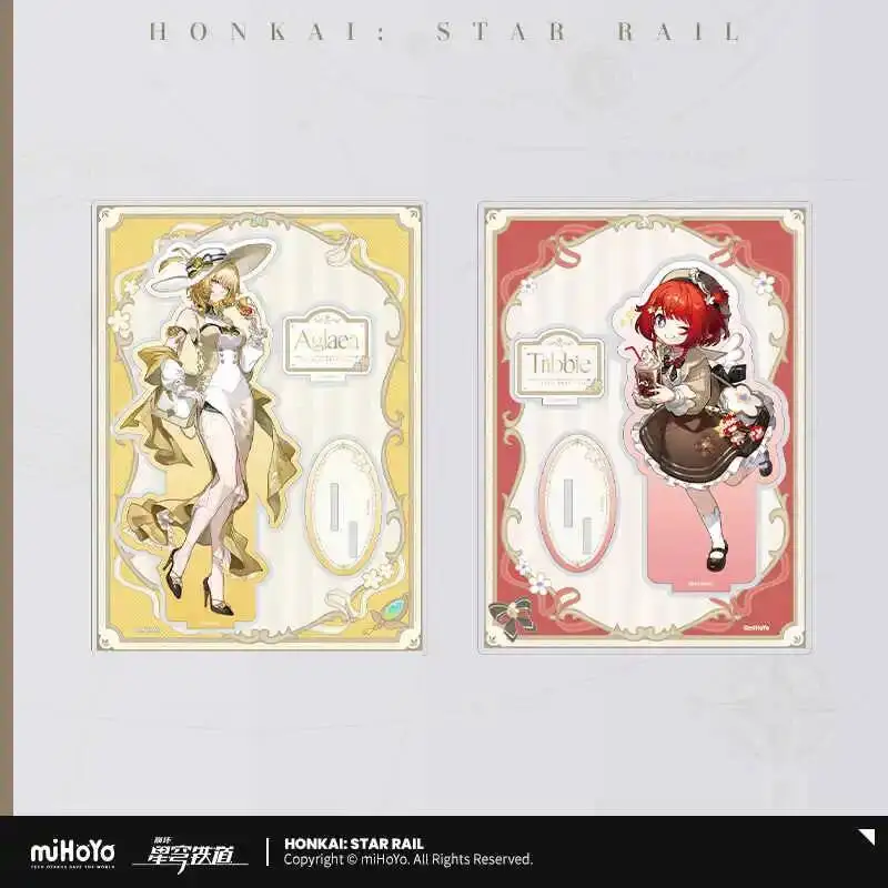 Акриловая фигурка-подставка Mihoyo Honkai: Star Rail Aglaea Tribios, тематическая сцена, мультяшный дизайн, модель для демонстрации, декор для рабочего стола, косплей
Акриловая фигурка-подставка Mihoyo Honkai: Star Rail Aglaea Tribios, тематическая сцена, мультяшный дизайн, модель для демонстрации, декор для рабочего стола, косплей