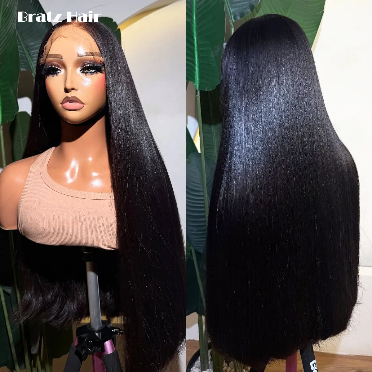 450 High Denstiy Bone Straight Human Hair Glueless Wig Ready to Wear 13x6 13x4 360 Straight HD Lace Frontal Wigs for Black Woman
450 High Denstiy Bone Straight Human Hair Glueless Wig Ready to Wear 13x6 13x4 360 Straight HD Lace Frontal Wigs for Black Woman