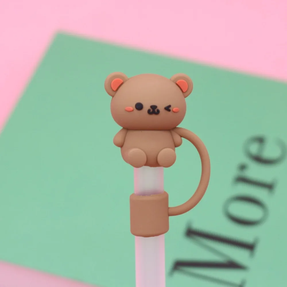 Drinkware Accessories 10mm Animal Shape Straw Topper Dust-Proof Reusable Straw Cover 3D Silicone Straw Cap 30&40 Oz Tumbler
Drinkware Accessories 10mm Animal Shape Straw Topper Dust-Proof Reusable Straw Cover 3D Silicone Straw Cap 30&40 Oz Tumbler