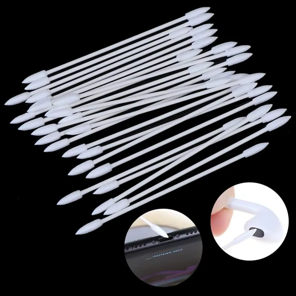 25/50Pcs Non-Fluffy Fiber Tips Disposable Cleaning Swabs Fine Dust Removal Double Head Cotton Stick Dust Free Cotton Stick
25/50Pcs Non-Fluffy Fiber Tips Disposable Cleaning Swabs Fine Dust Removal Double Head Cotton Stick Dust Free Cotton Stick