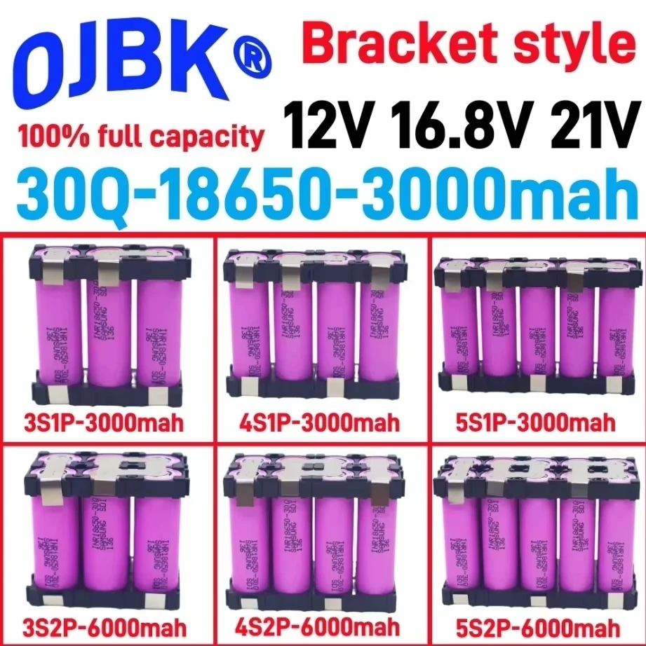 Оригинальный 100% полный аккумулятор 20A 18650 30Q 3000 мАч 6000 мАч 3S 4S 5S 12,6 В 14,8 В 18 В DIY аккумулятор для отвертки сварочный аккумулятор
Оригинальный 100% полный аккумулятор 20A 18650 30Q 3000 мАч 6000 мАч 3S 4S 5S 12,6 В 14,8 В 18 В DIY аккумулятор для отвертки сварочный аккумулятор