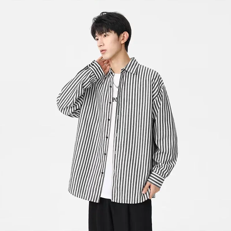Fashion Check Shirt Luxury Men's Clothing High Quality Shirts for Men Elegant Mens Shirts Stripe Pattern Long Sleeves Man
Fashion Check Shirt Luxury Men's Clothing High Quality Shirts for Men Elegant Mens Shirts Stripe Pattern Long Sleeves Man