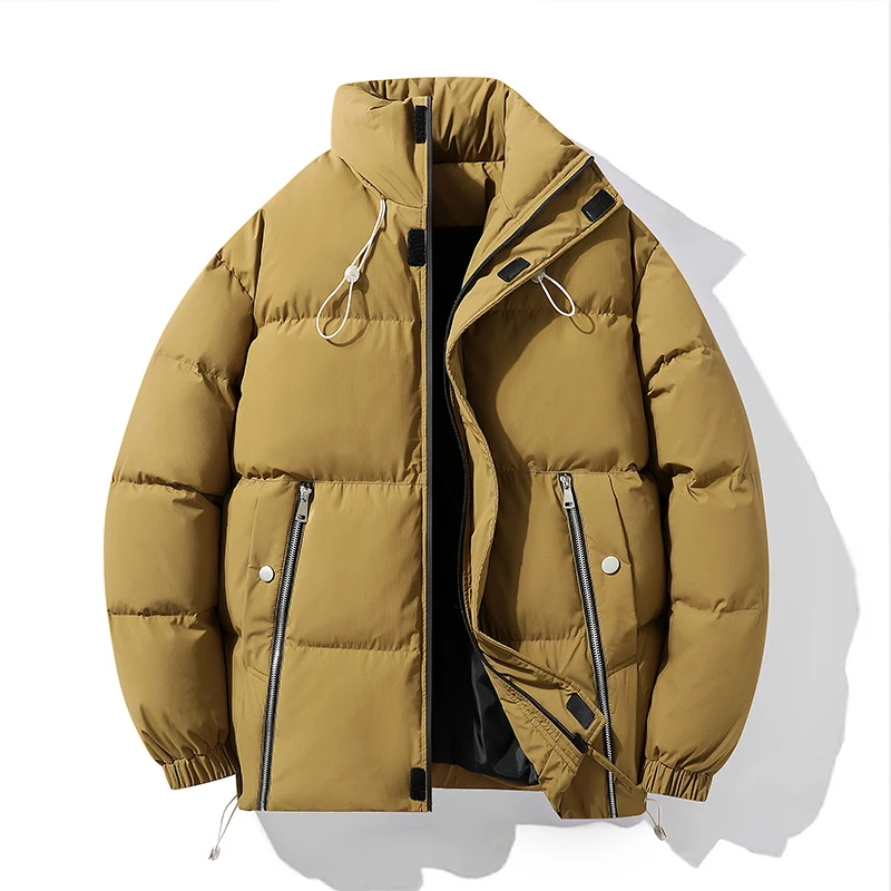 Fashion New Streetwear Winter Jacket Men Parkas Thicken Warm Coat Mens Windproof Stand Collar Solid Color Casual Parka Women
Fashion New Streetwear Winter Jacket Men Parkas Thicken Warm Coat Mens Windproof Stand Collar Solid Color Casual Parka Women