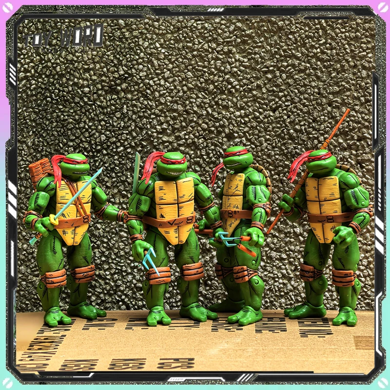 2025 New NECA Back To New York Anime Figure 15cm Leo Raphael Don Mikey Action Figures Ornaments Children Toys Birthday Gift
2025 New NECA Back To New York Anime Figure 15cm Leo Raphael Don Mikey Action Figures Ornaments Children Toys Birthday Gift